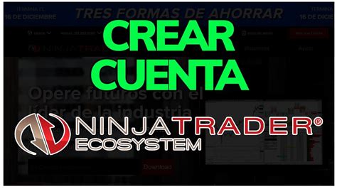 ninjatrader crear cuenta email falso